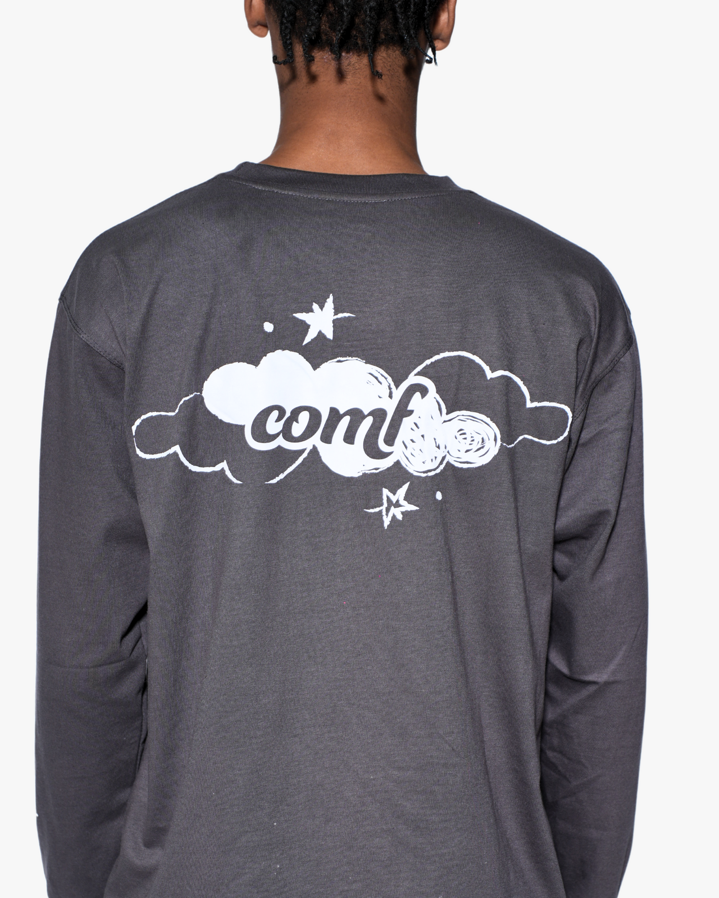 The Comf Long-sleeve Tee "Gray"