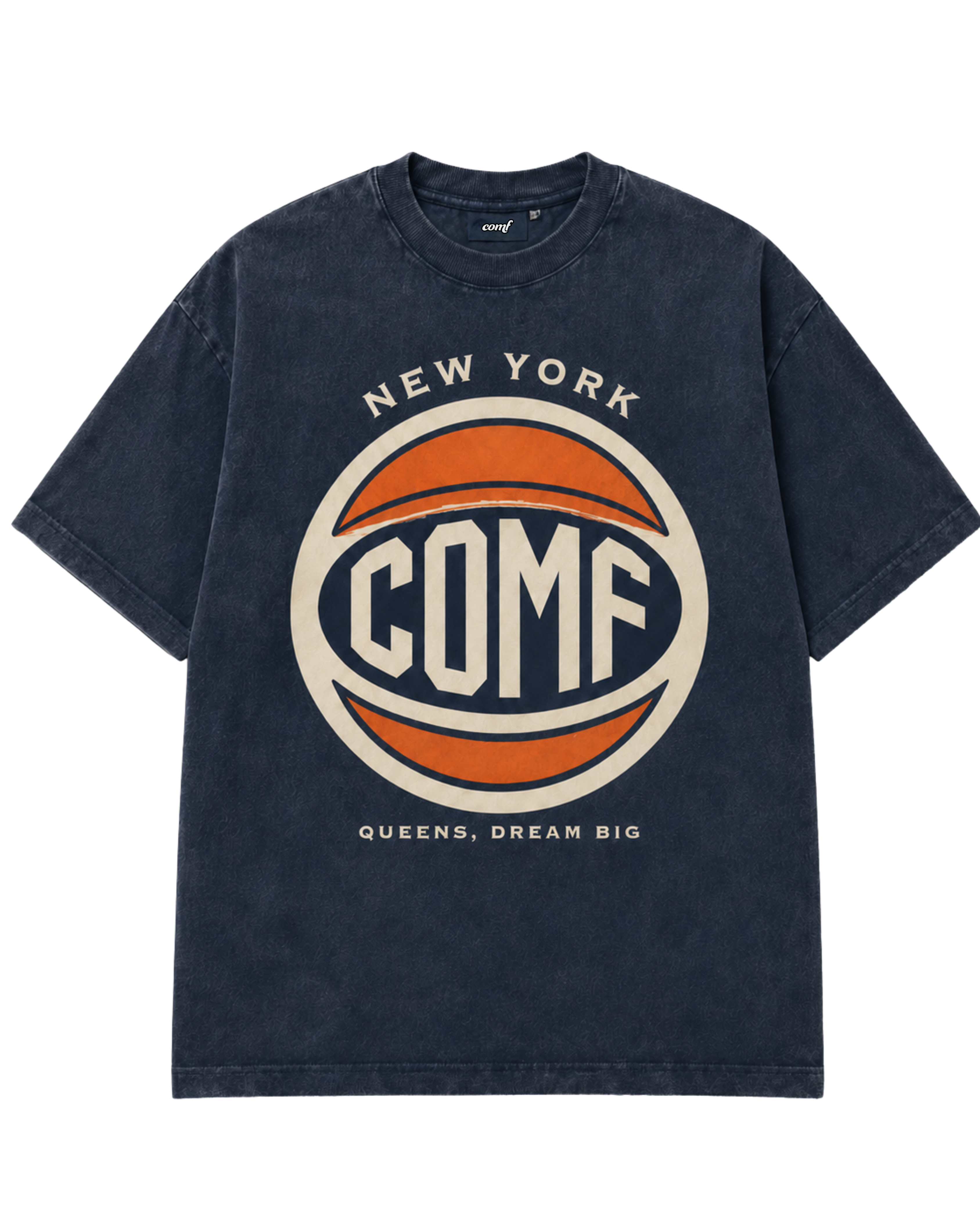 The Comf NY Tee "Navy" PREORDER