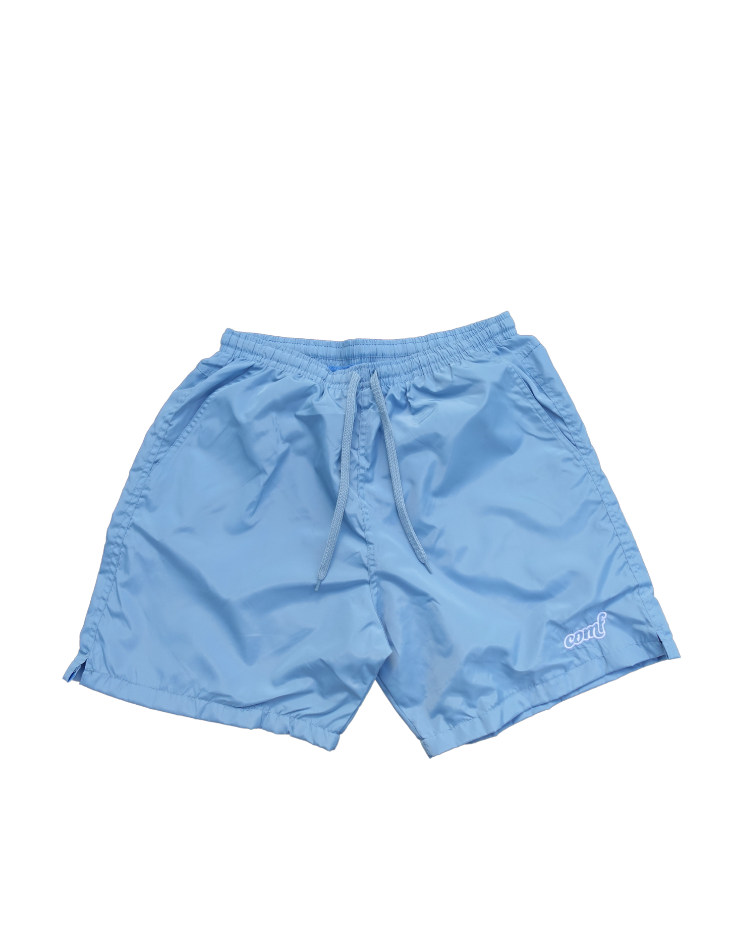 The Comf Nylon Short "Powder Blue"