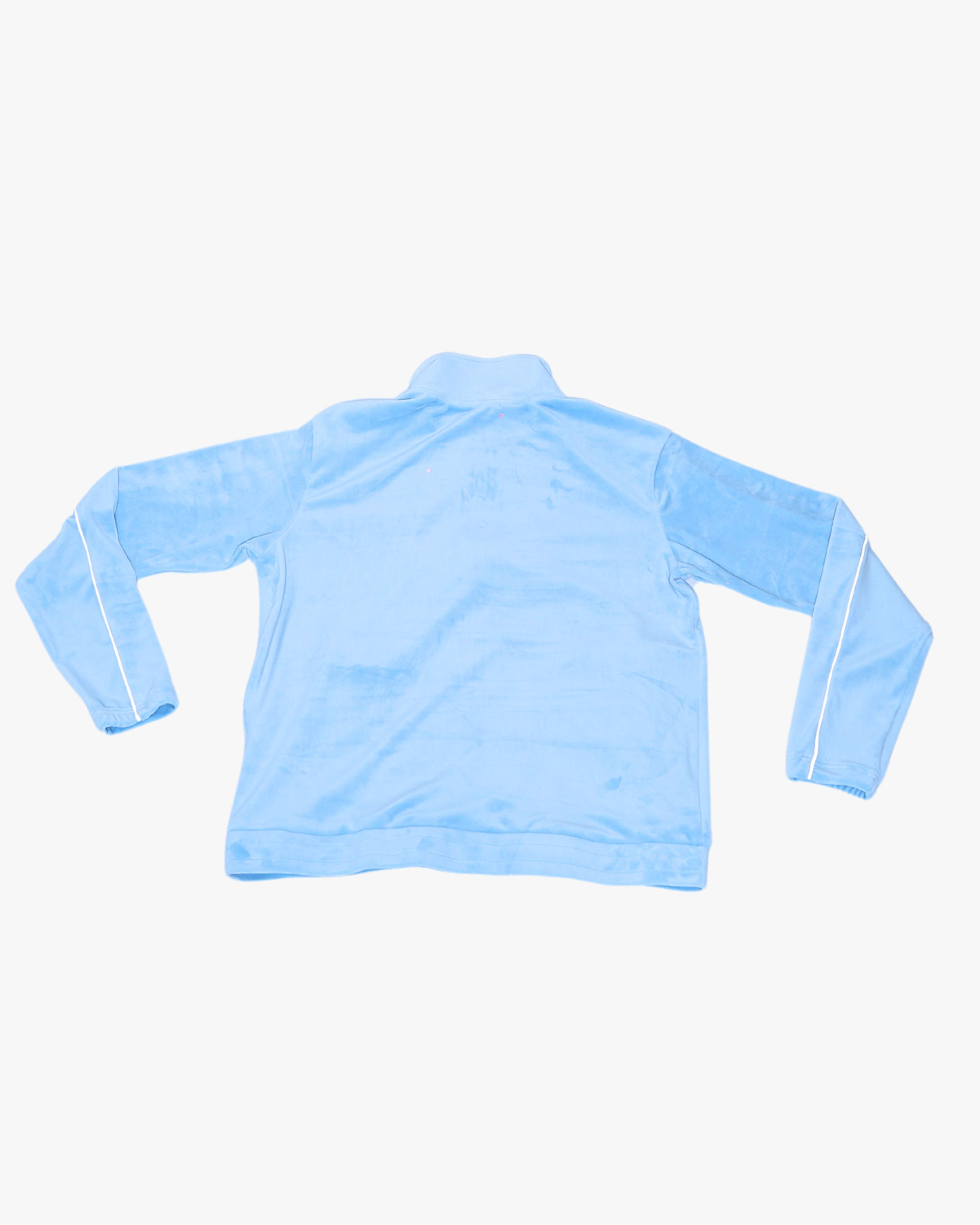 The Comf Velour Jacket "Powder Blue"