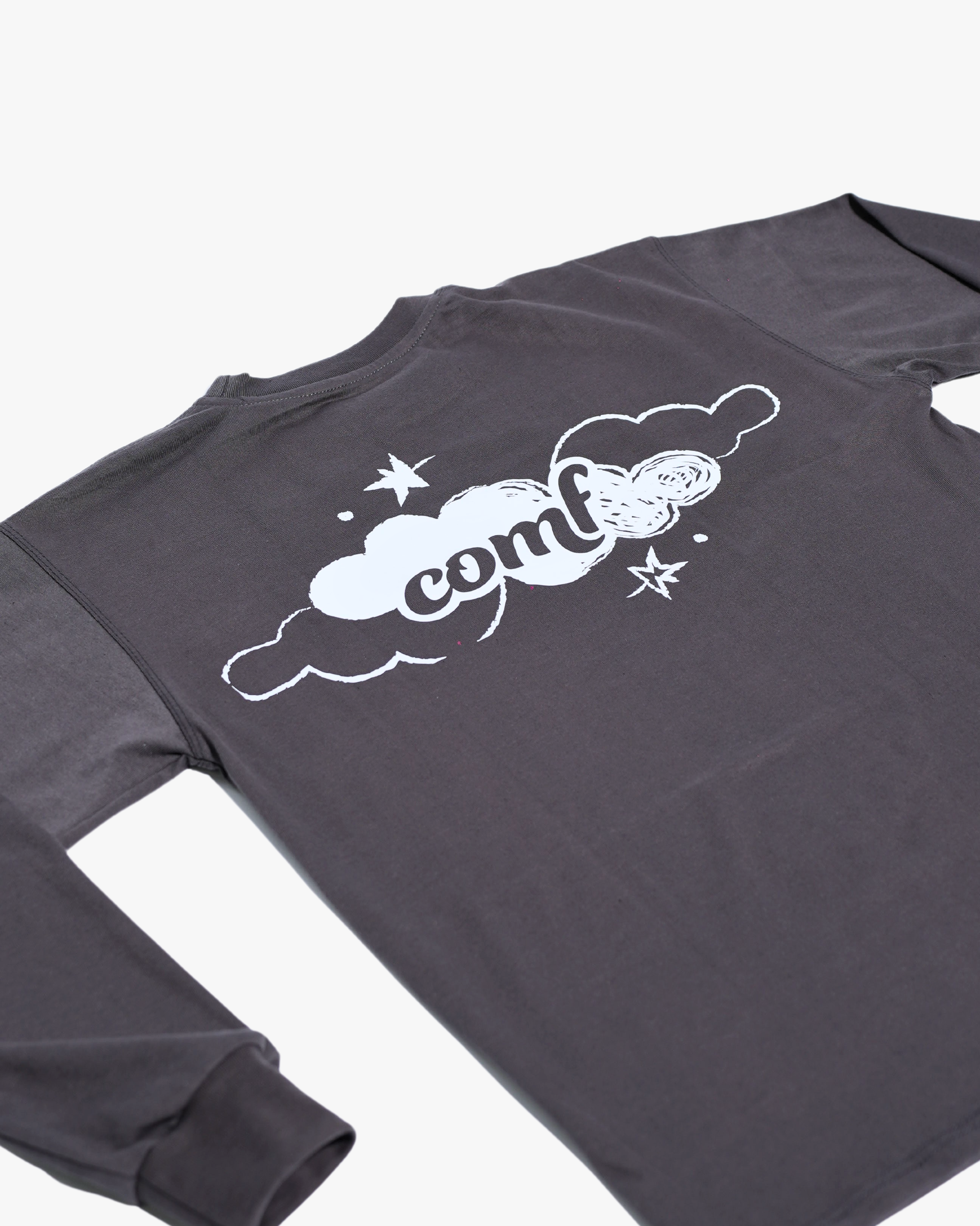 The Comf Long-sleeve Tee "Gray"