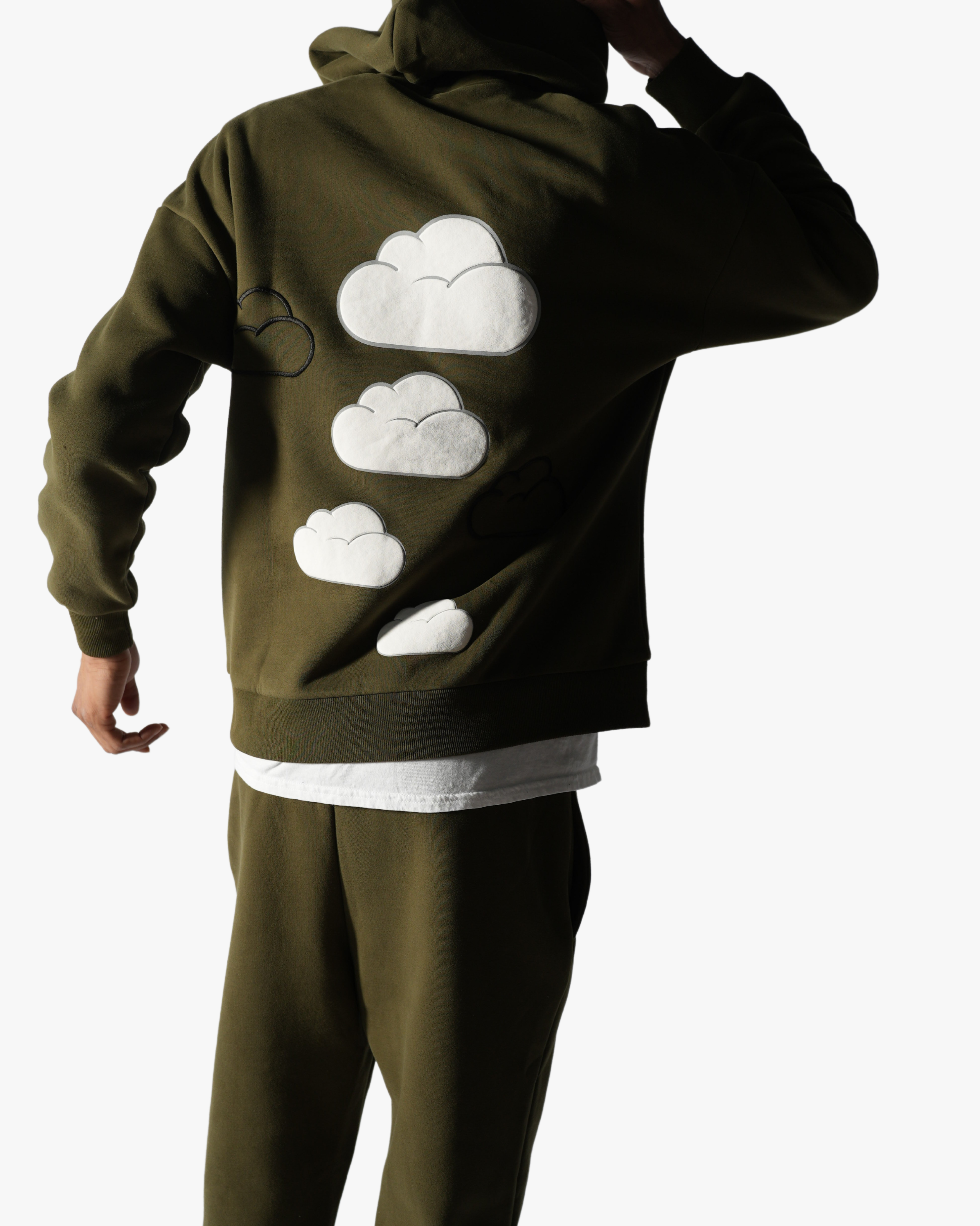 The Comf Cloud Hoodie "Olive"