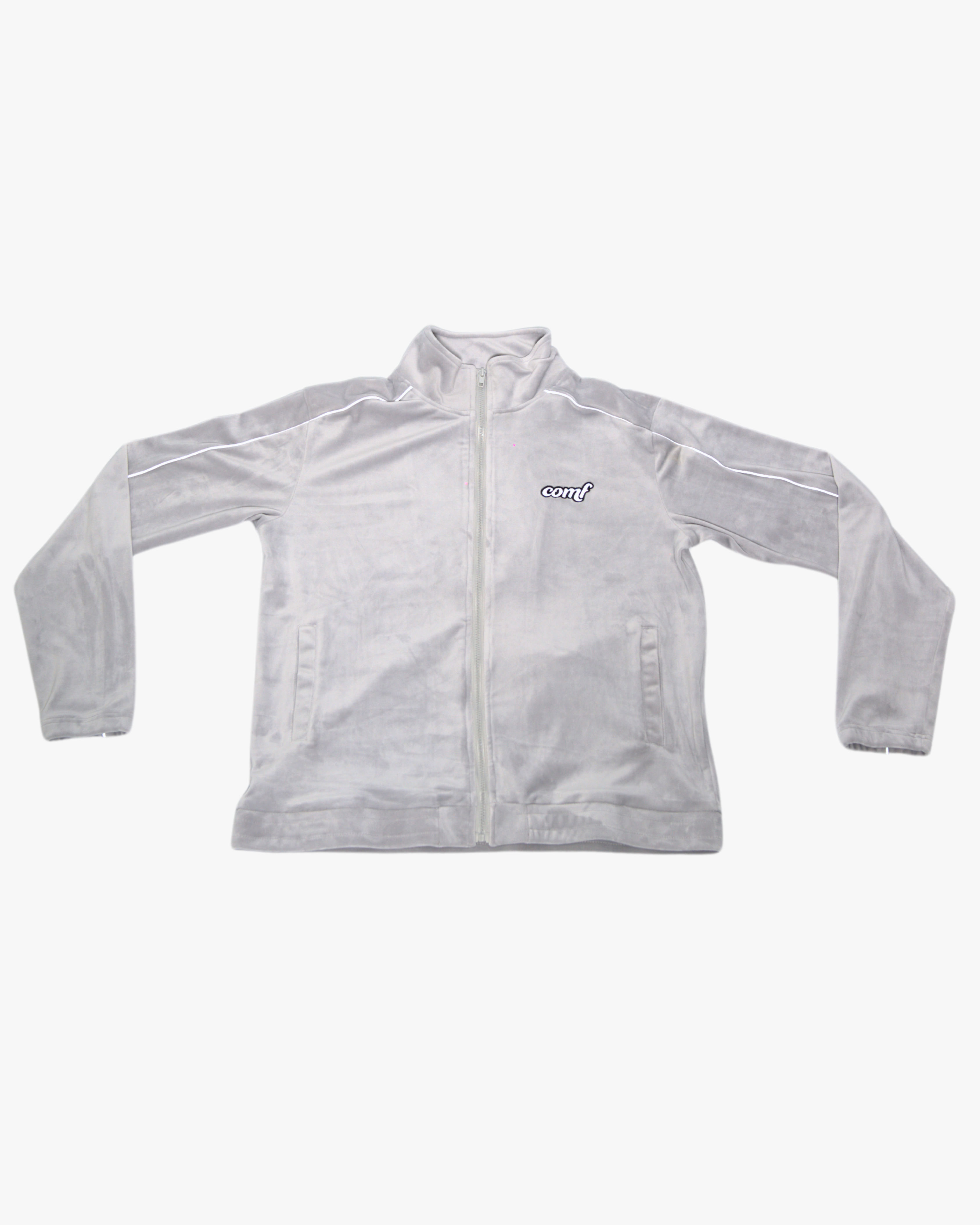 The Comf Velour Jacket "Silver Surfer"