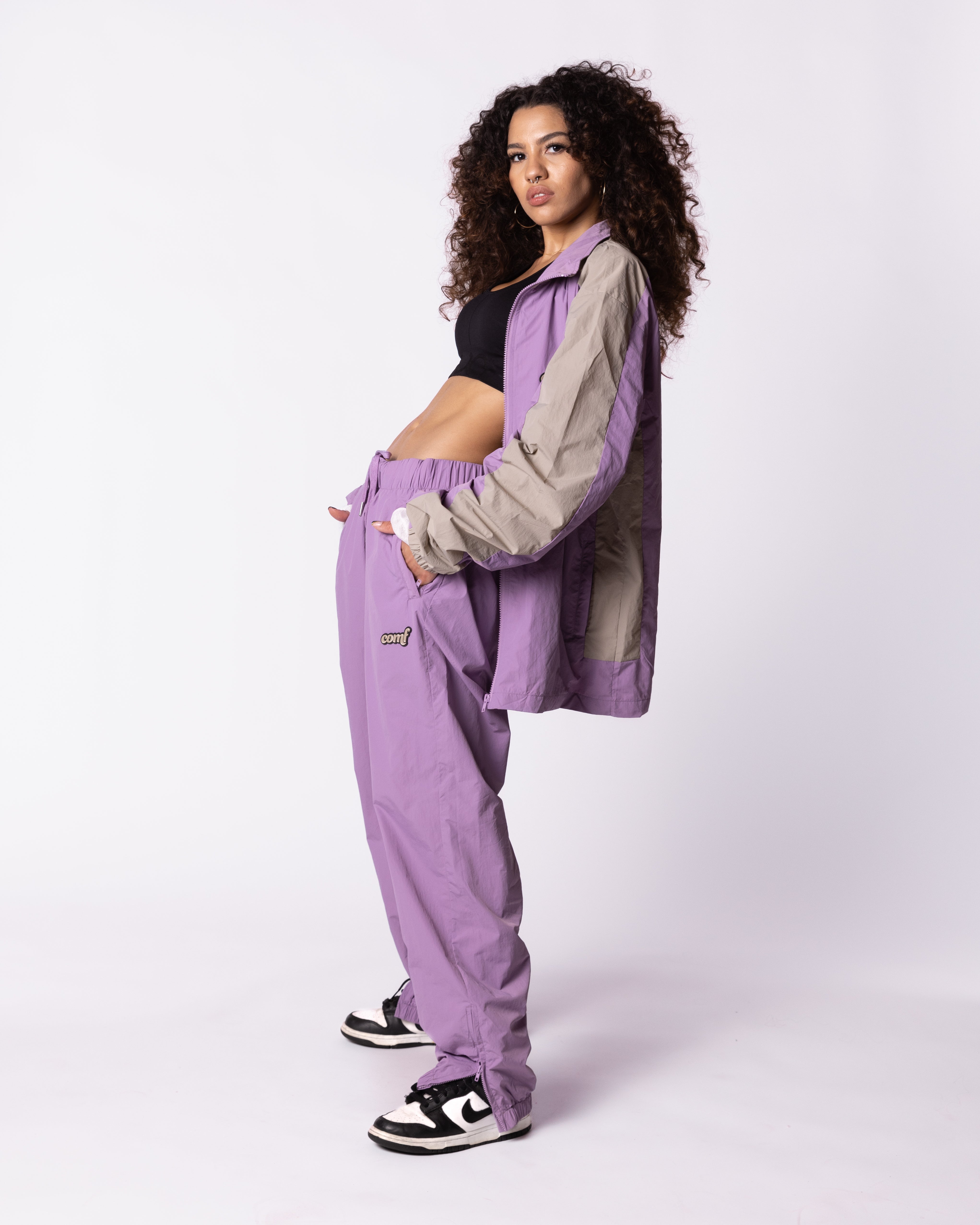 The Comf Track Jacket "Lavender"