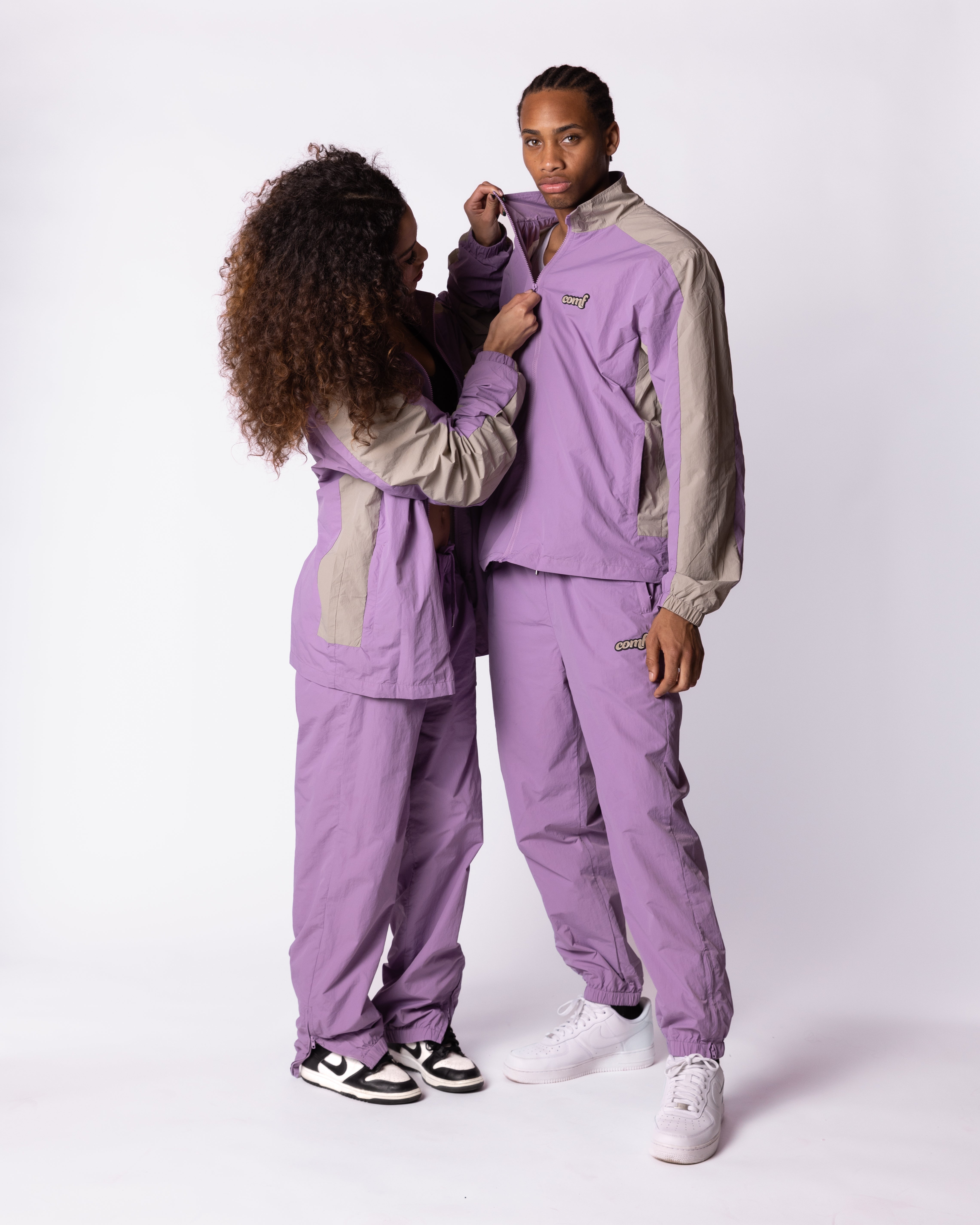 The Comf Track Jacket "Lavender"