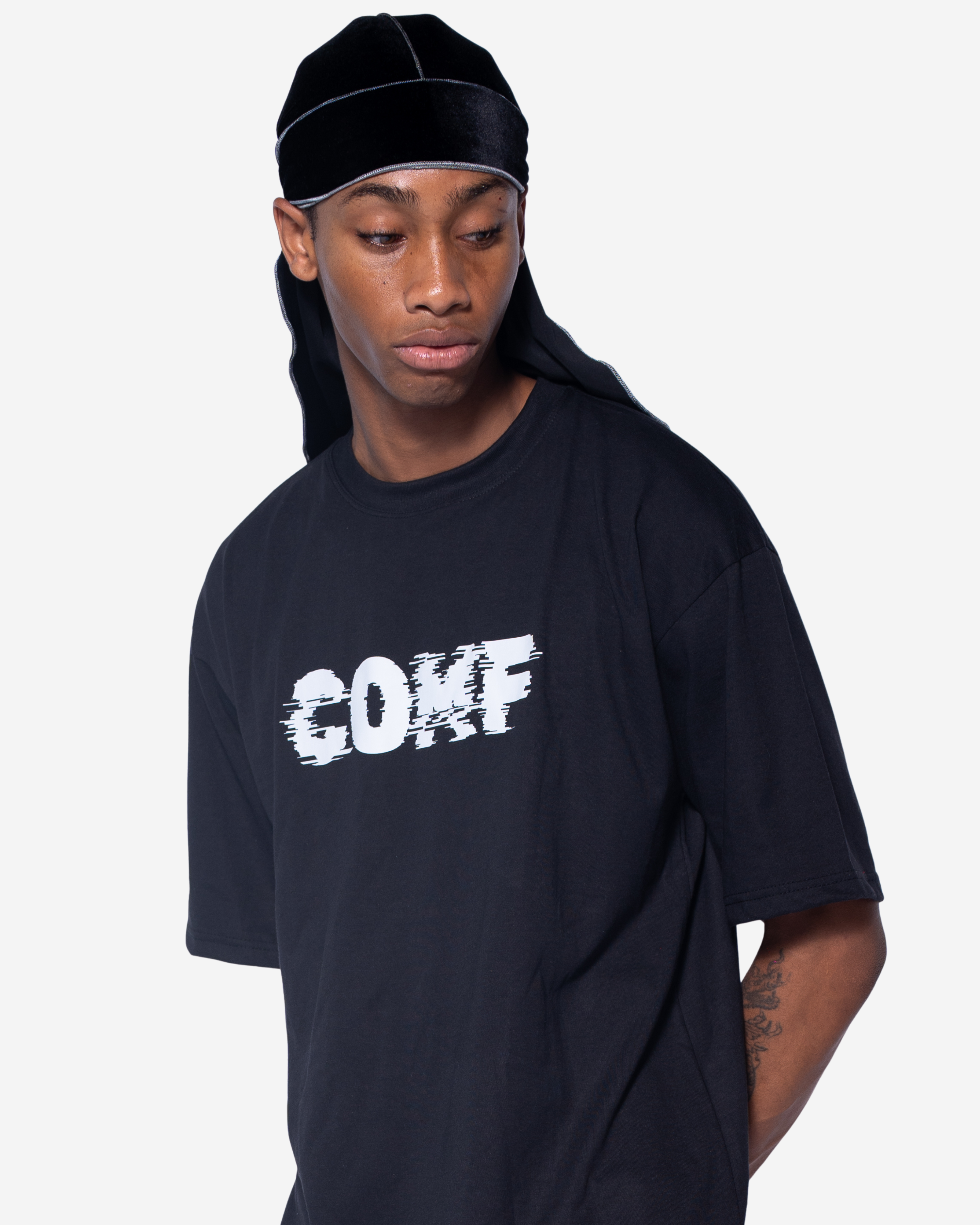 The Comf Tee Wave "Black"