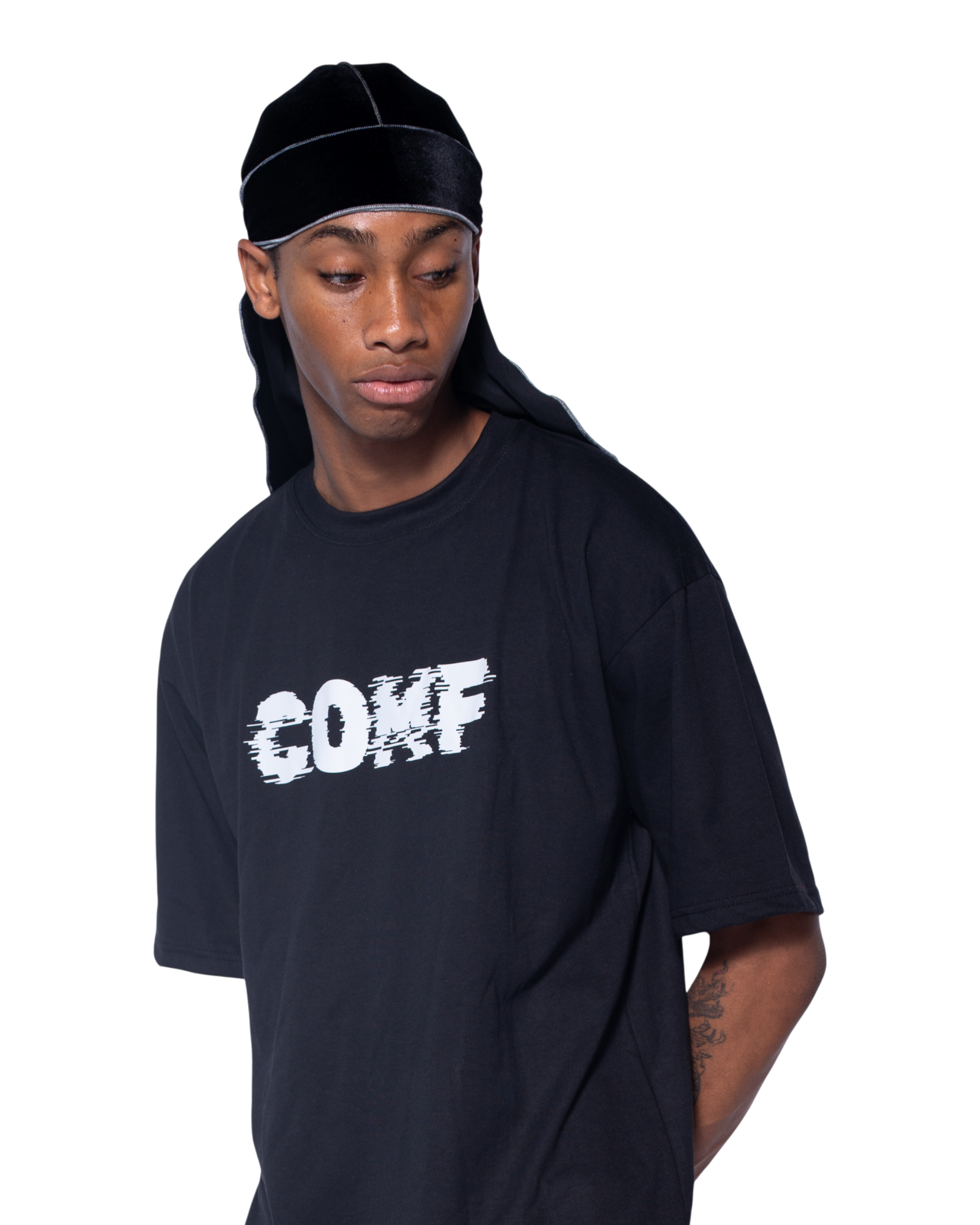 The Comf Tee Wave "Black"