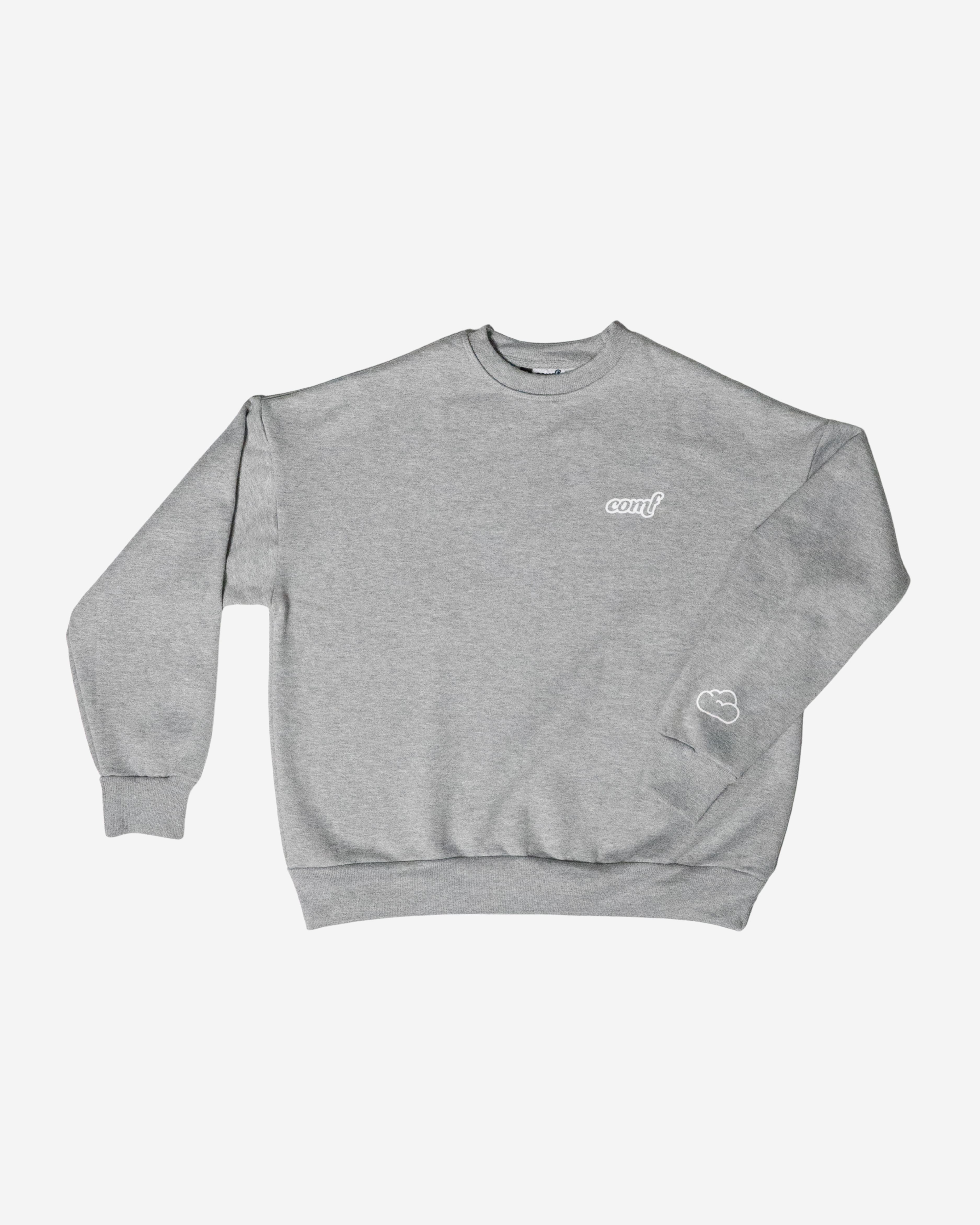 The Comf Crew Neck "Heather Gray"