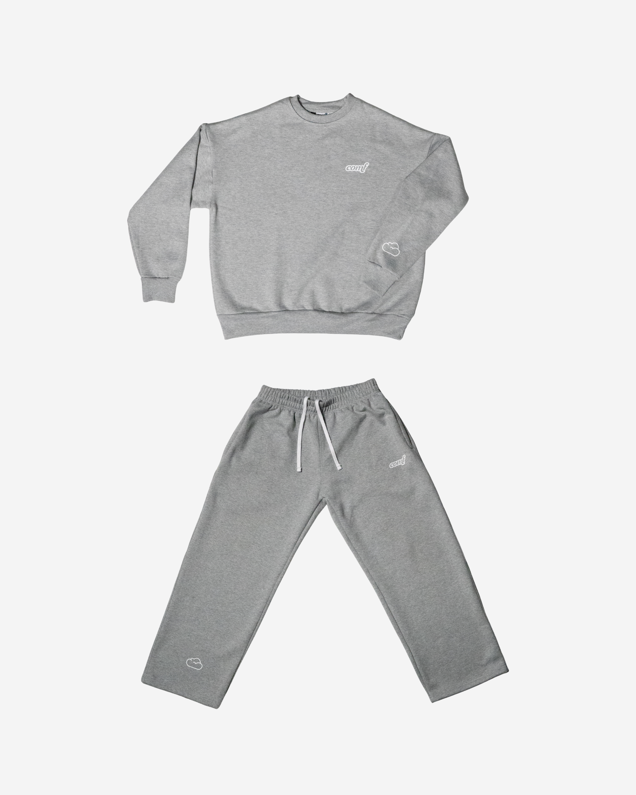 The Comf Heavyweight Sweatsuit "Gray"