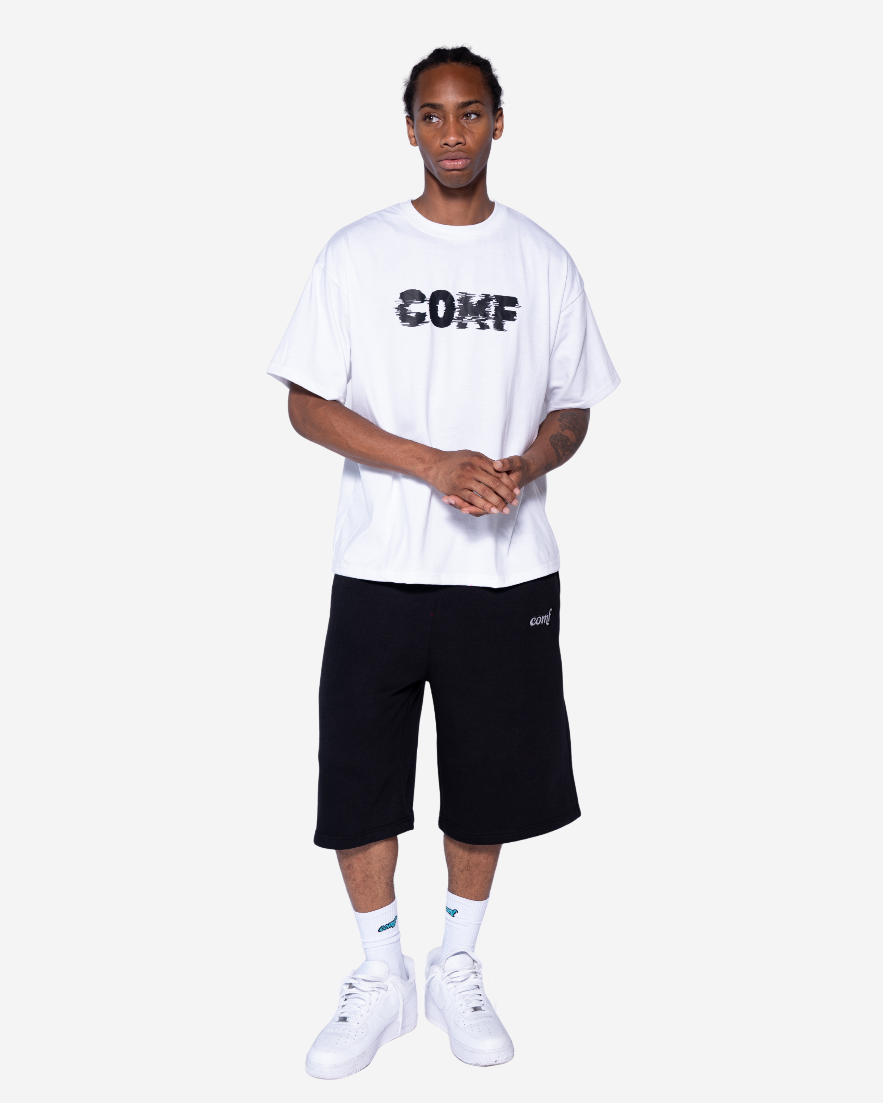 The Comf Tee Wave "White"