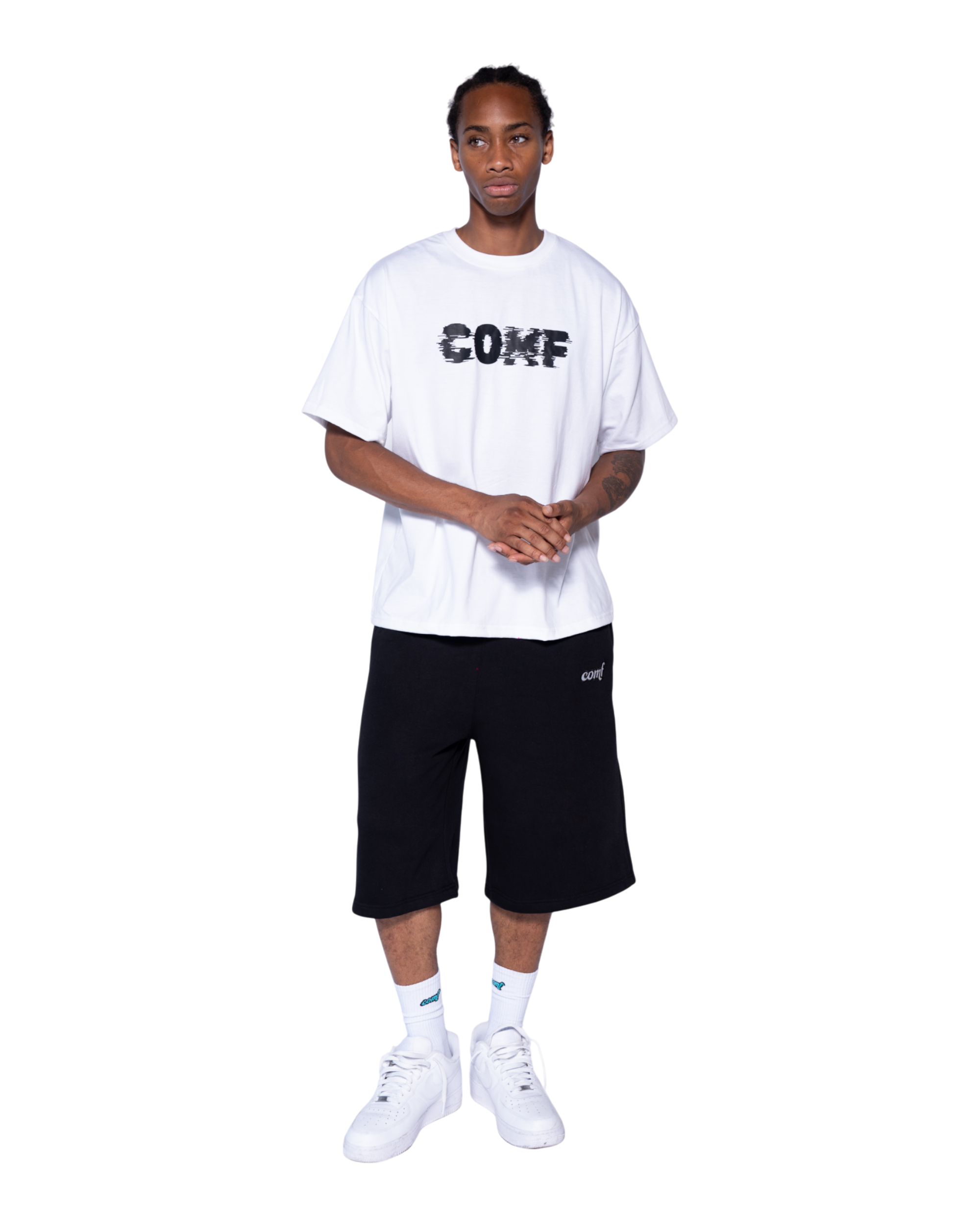 The Comf Tee Wave "White"