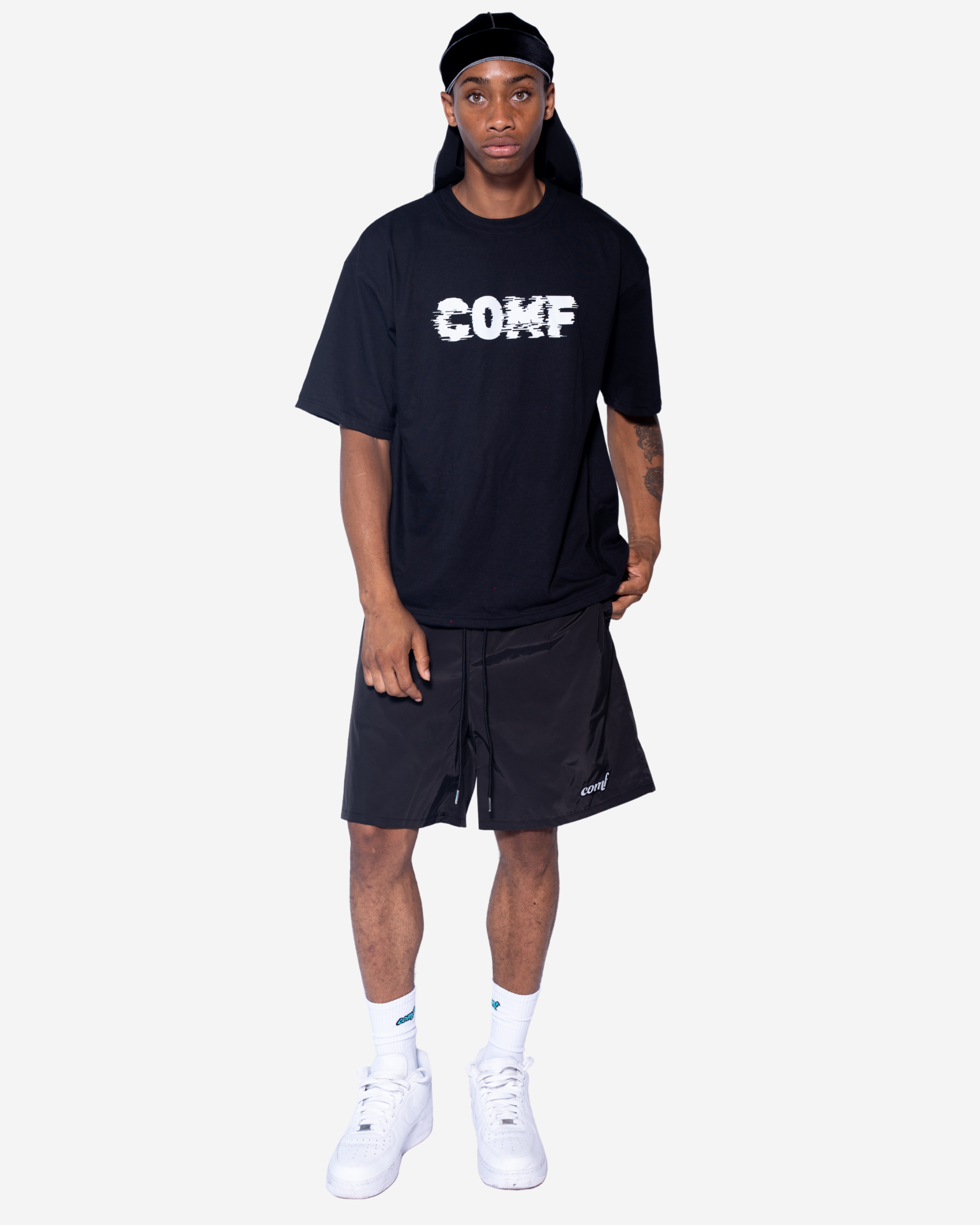 The Comf Tee Wave "Black"