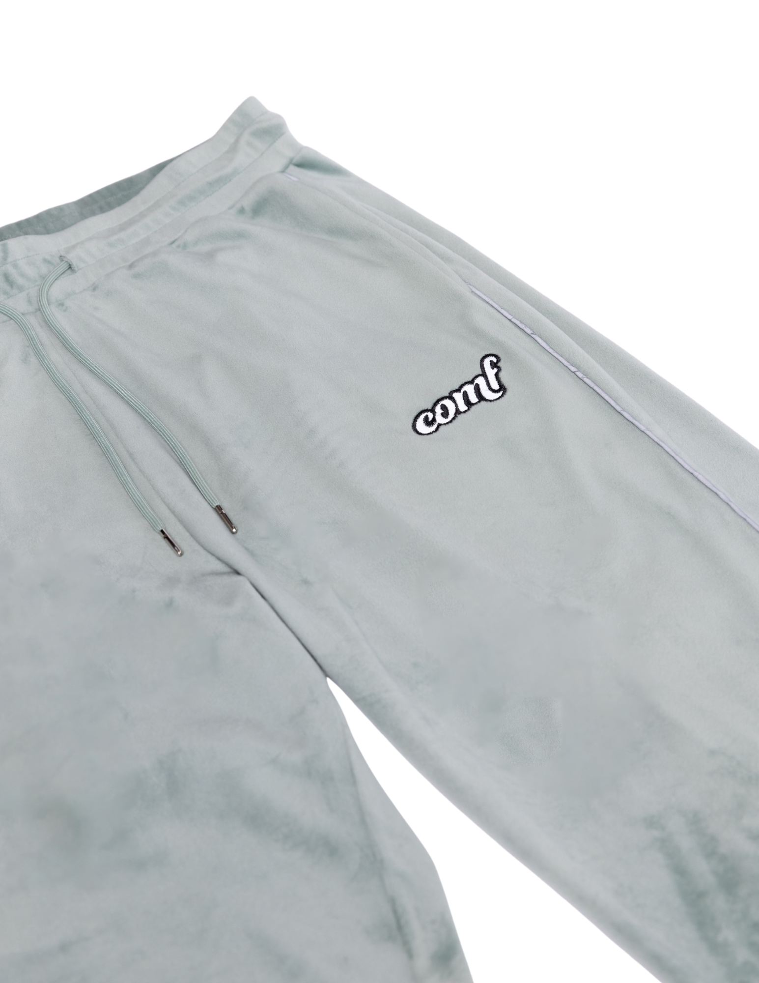 The Comf Velour Pant "Mint"
