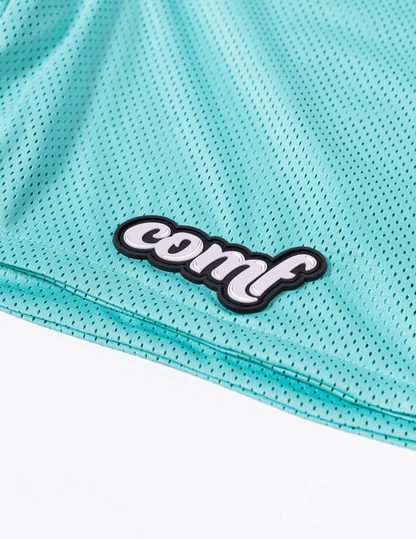 The Comf Mesh Short "Teal"