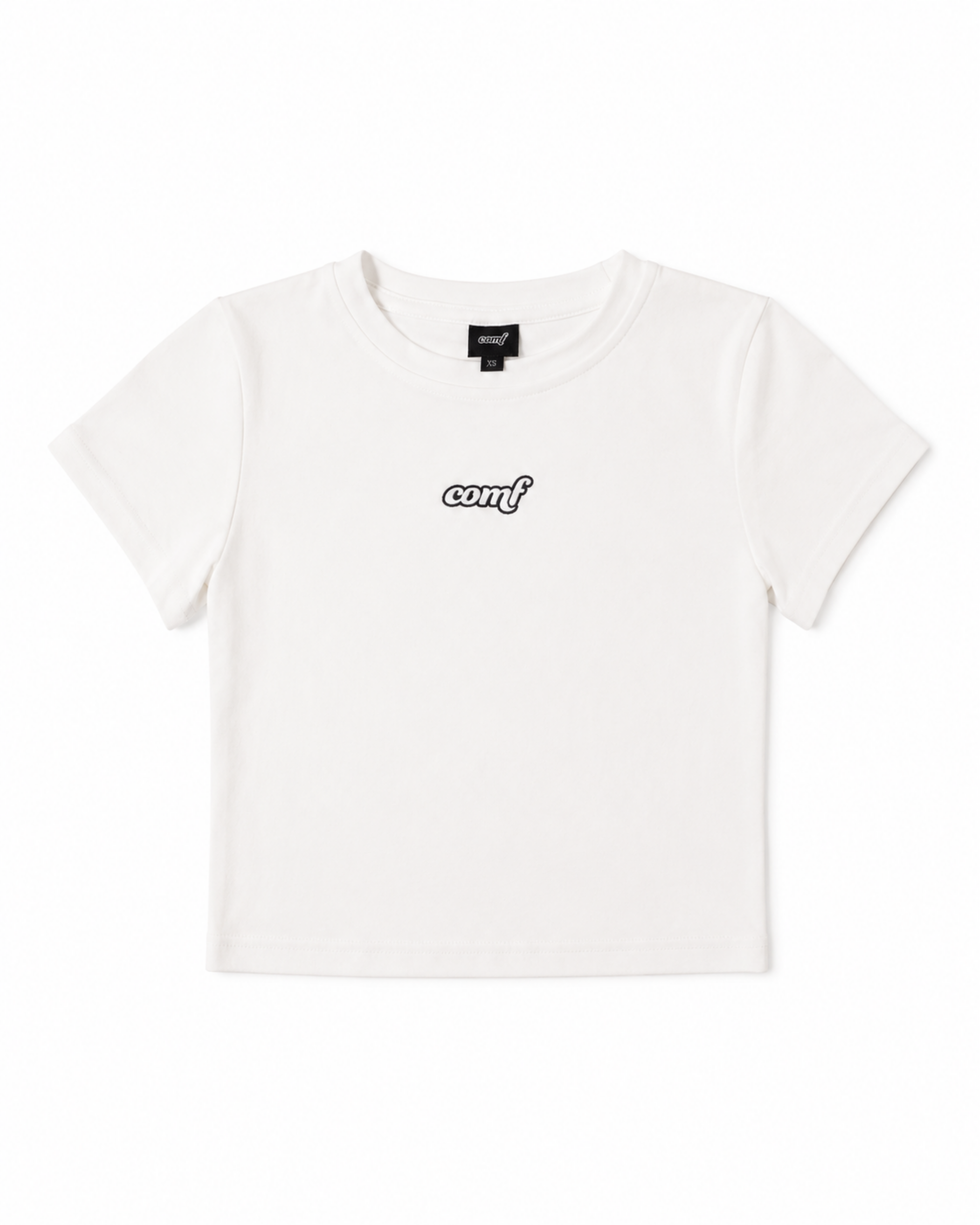 The Comf Women Baby Tee "White"